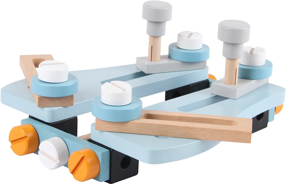 Medinės dirbtuvės EcoToys 2in1
