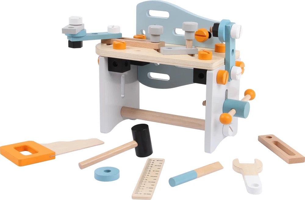 Medinės dirbtuvės EcoToys 2in1