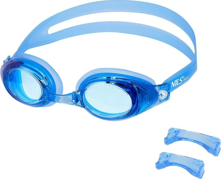 Mėlyni plaukimo akiniai NQG130AF Nils Aqua