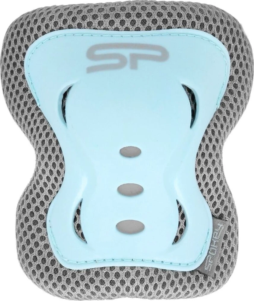 Vaikiškų apsaugų komplektas (kelių, riešų ir alkūnių) Spokey SHIELD, mėlynas