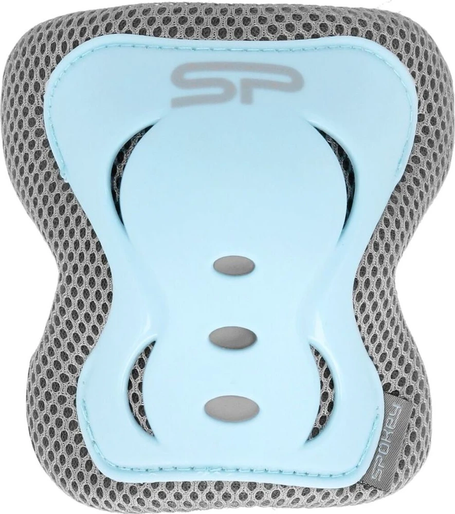 Vaikiškų apsaugų komplektas (kelių, riešų ir alkūnių) Spokey SHIELD, mėlynas