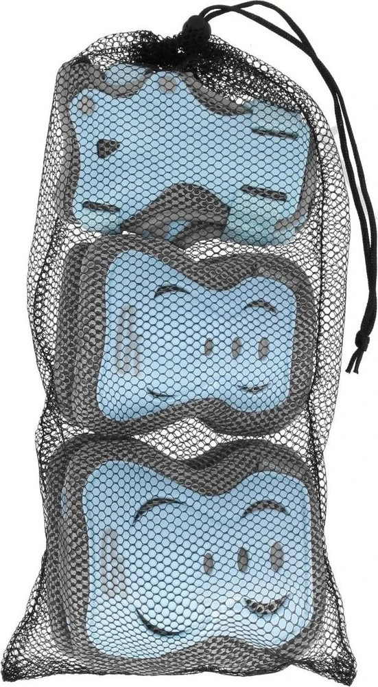 Vaikiškų apsaugų komplektas (kelių, riešų ir alkūnių) Spokey SHIELD, mėlynas