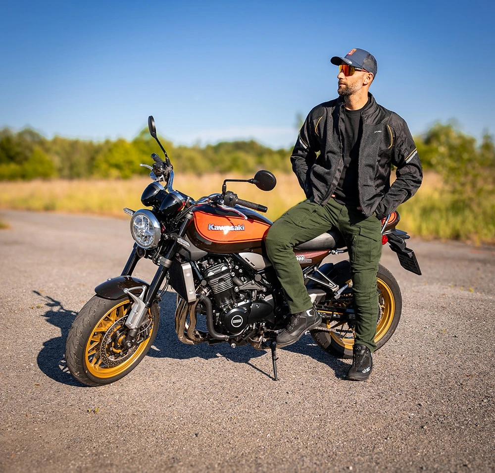 Men’s Motorcycle Pants BOS Cargo D