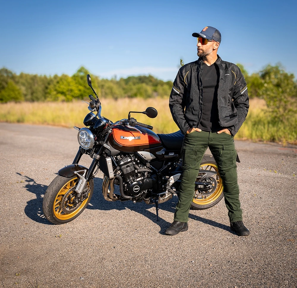 Men’s Motorcycle Pants BOS Cargo D