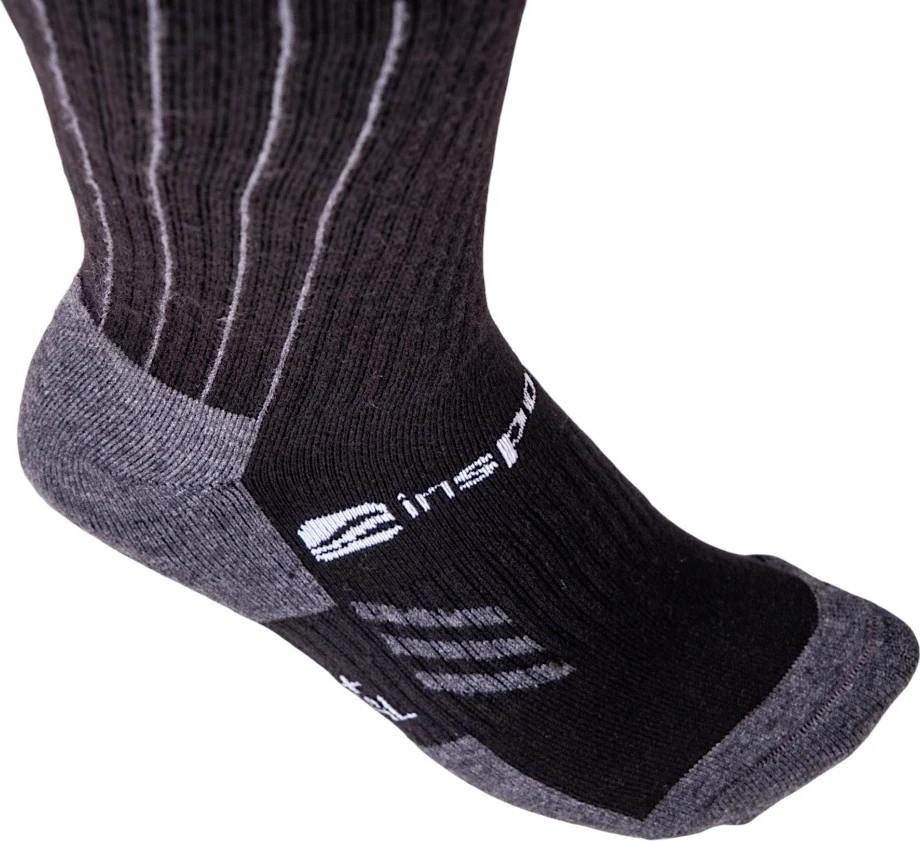 Merino vilnos kojinės iki kelių inSPORTline Meritic Ski AG+ antibakterinės