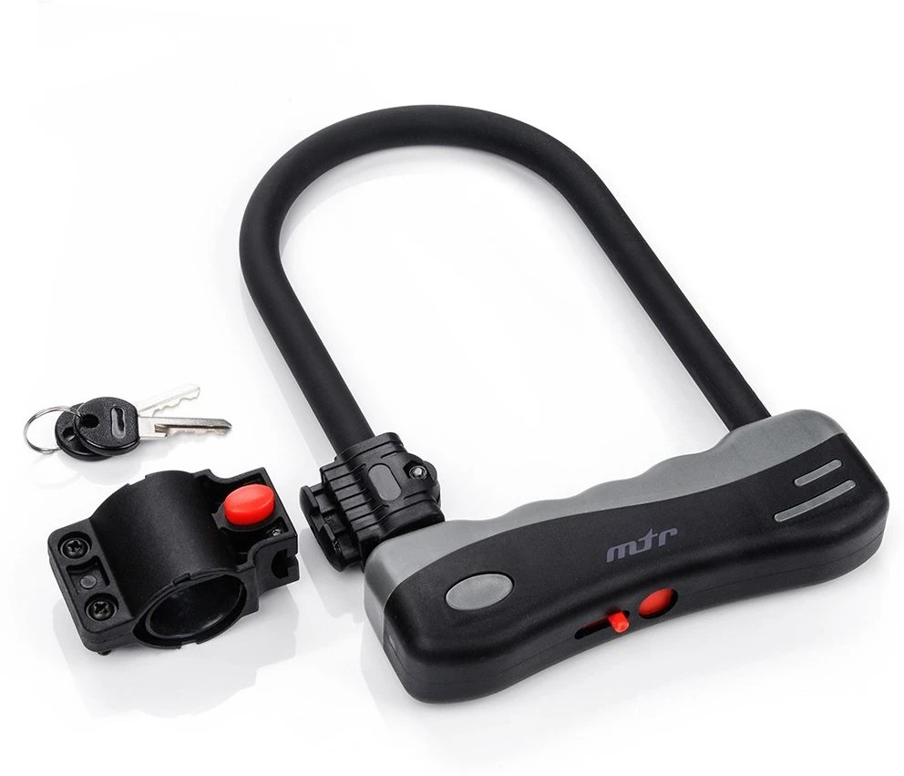 Meteor Dviračių u-lock užraktas twister+