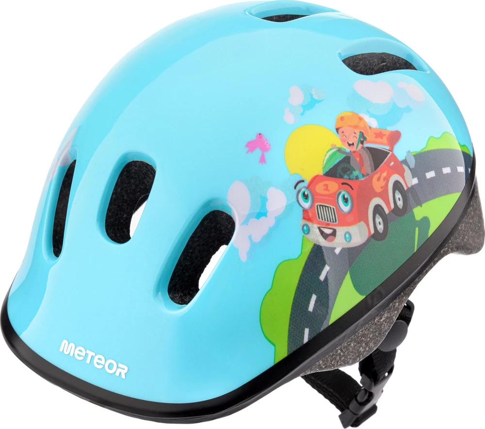 Meteor Dviratininko šalmas KS06 XS 44-48 cm