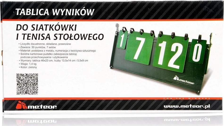 Stalo Teniso Ir Tinklinio Varžybinė Lenta METEOR