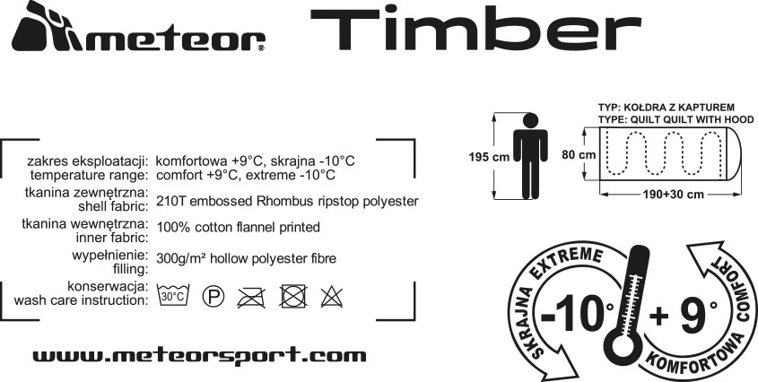 Meteor Timber 81152 Miegmaišis