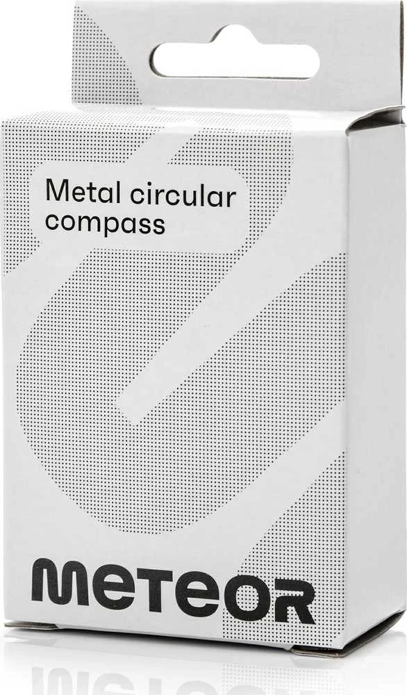 Metalinis Kompasas Meteor 71001, Apvalus
