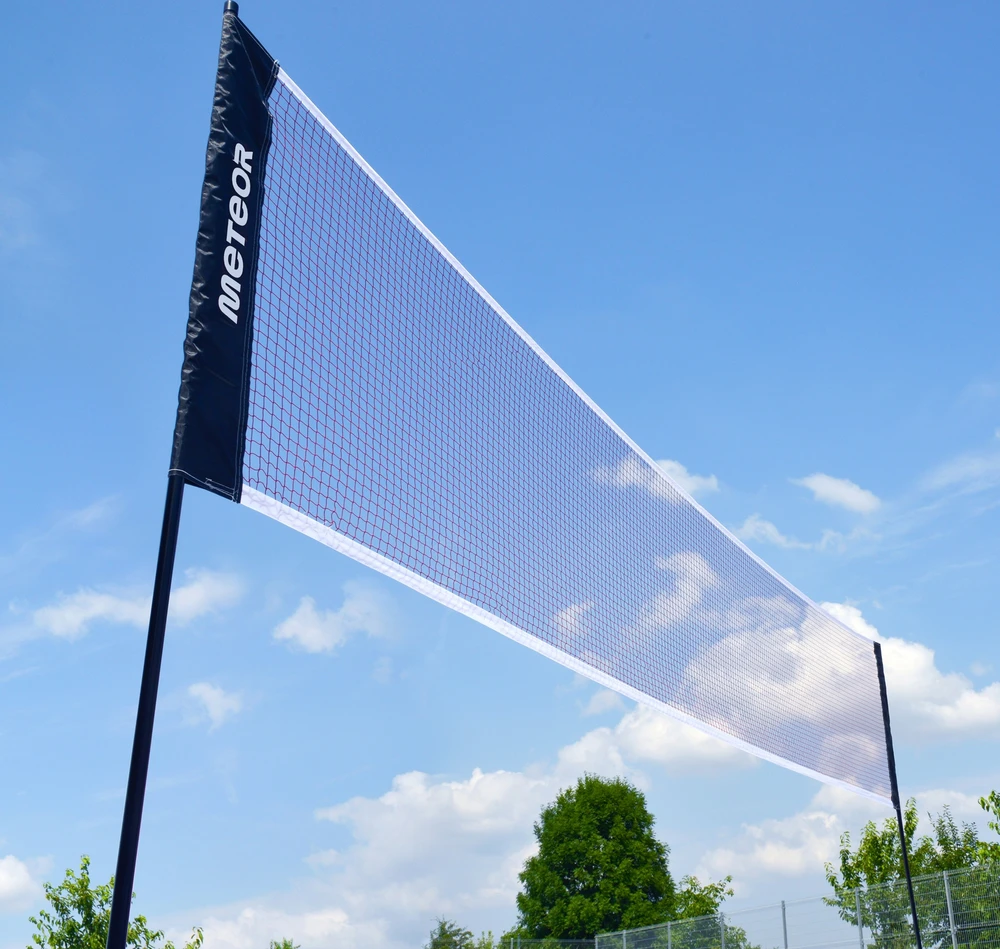 Meteor Nešiojamas badmintono tinklas 4,1x2,2 m