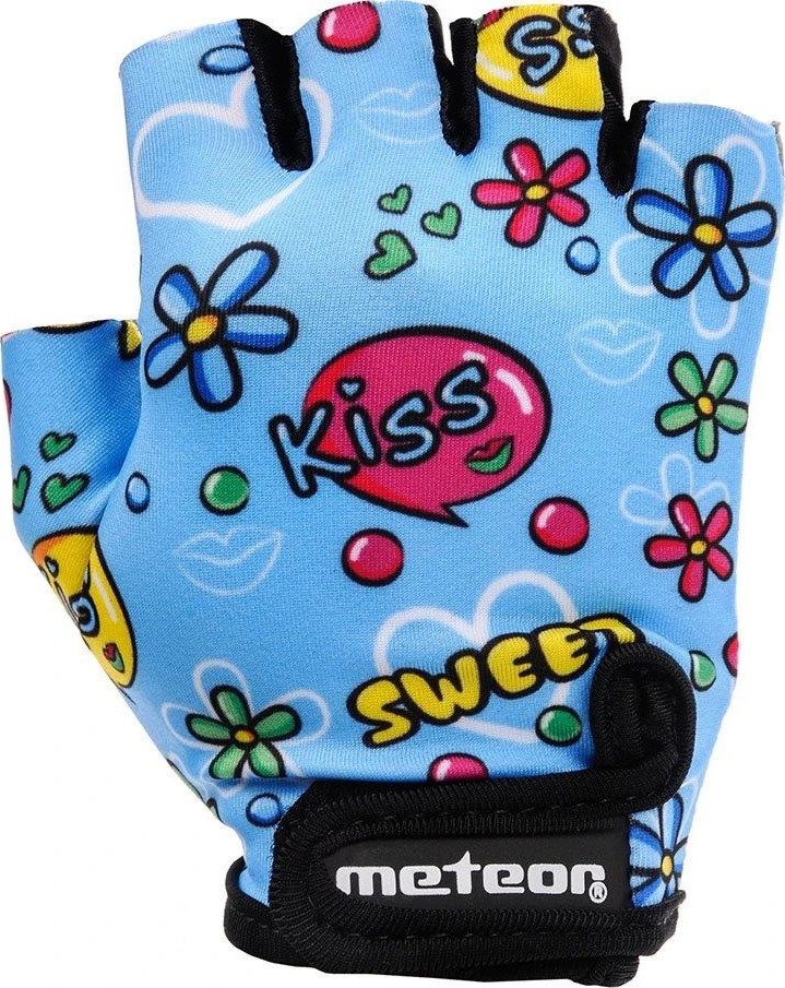 Dviračių pirštinės meteor kids s kiss love
