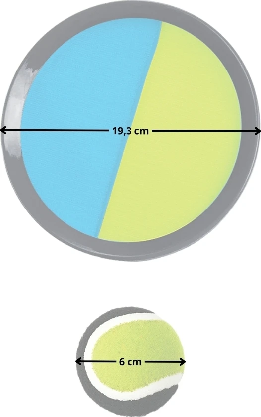 Mėtymo ir gaudymo kamuolio rinkinys inSPORTline TGS80