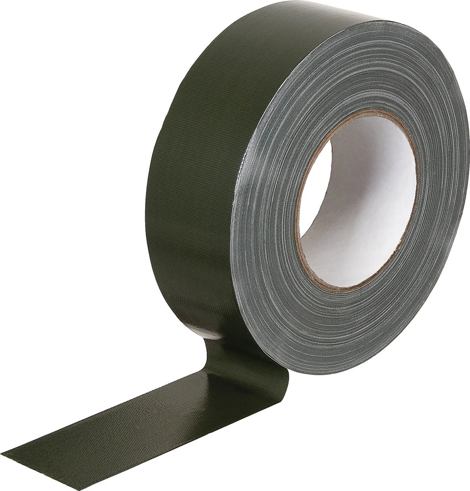 MFH Audinio juosta BW, apie 5 cm x 50 m, OD žalia