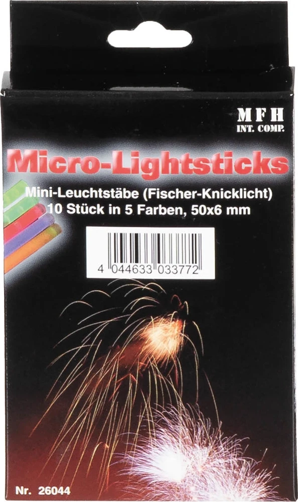MFH Šviečiančios lazdelės mini, 10 vnt.