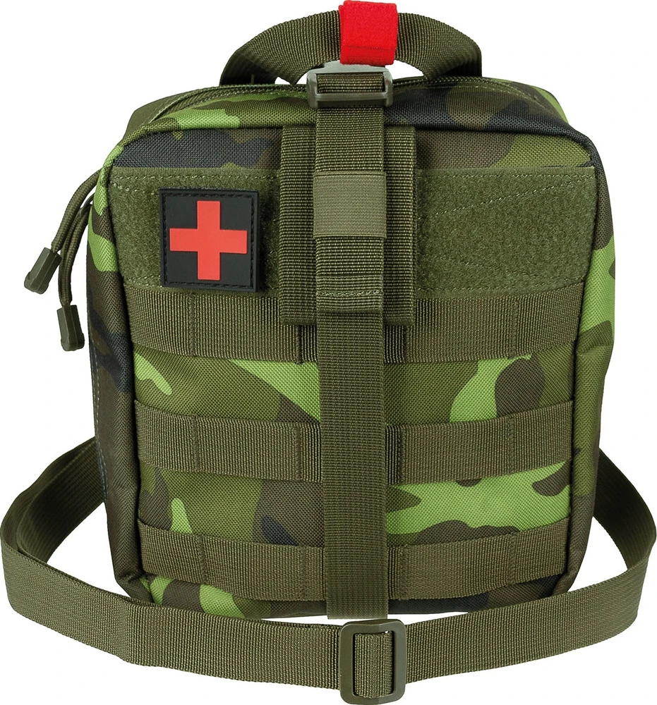 MFH Pirmosios pagalbos dėklas, didelis, MOLLE, M 95 CZ kamufliažas