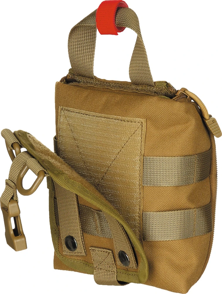 MFH Pouch First Aid small "MOLLE" coyote tan