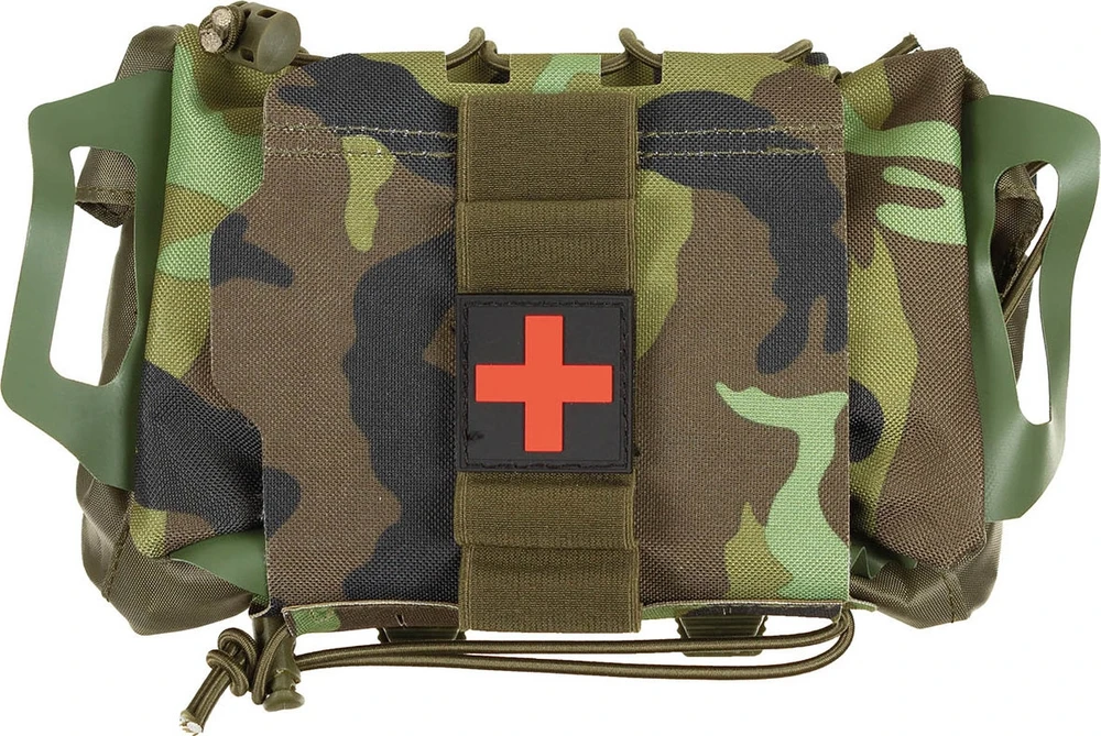 MFH Pirmosios pagalbos krepšelis „Tactical IFAK" M 95 CZ kamufliažas
