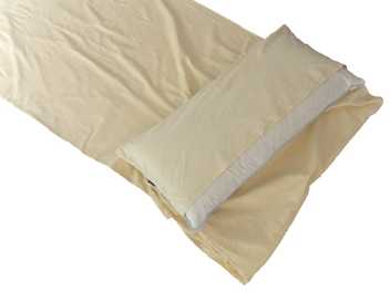 Miegmaišio įklotas Origin Outdoors Cotton Rectangular Sand