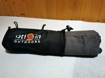 Miegmaišio įklotas Origin Outdoors Cotton Rectangular, pilkas