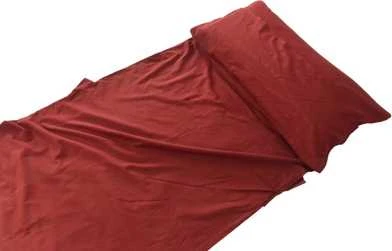 Miegmaišio įklotas Origin Outdoors Cotton Rectangular, kaštoninis