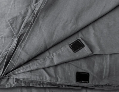 Miegmaišio įklotas Origin Outdoors Cotton Rectangular, pilkas