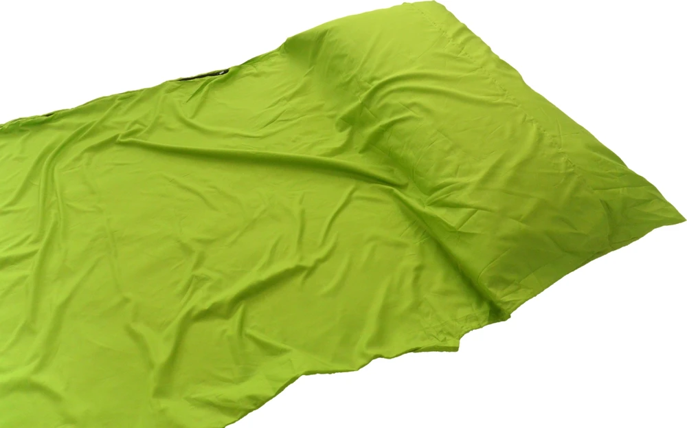 Miegmaišio įdėklas Origin Outdoors Microfiber, stačiakampis, žalias