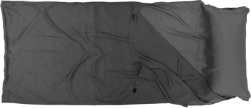 Miegmaišio įdėklas Origin Outdoors Ripstop Silk, stačiakampis, tamsiai pilkas