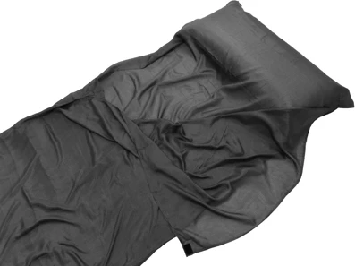 Miegmaišio įdėklas Origin Outdoors Ripstop Silk, stačiakampis, tamsiai pilkas