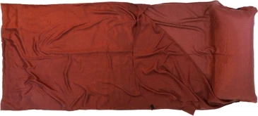 Miegmaišio įklotas Origin Outdoors Silk, stačiakampis, bordo