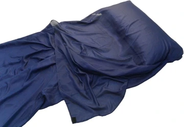 Miegmaišio įdėklas Origin Outdoors Silk, stačiakampis, karališkai mėlynas