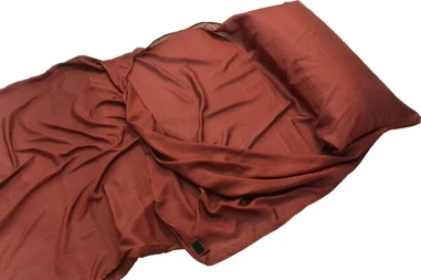 Miegmaišio įklotas Origin Outdoors Silk, stačiakampis, bordo