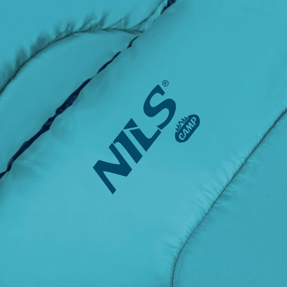Miegmaišis NC2008 mėlynas ir šviesiai mėlynas L dydžio NILS CAMP