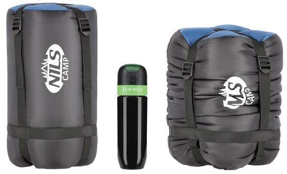 Miegmaišis Nils Camp NC2012 juodas-mėlynas