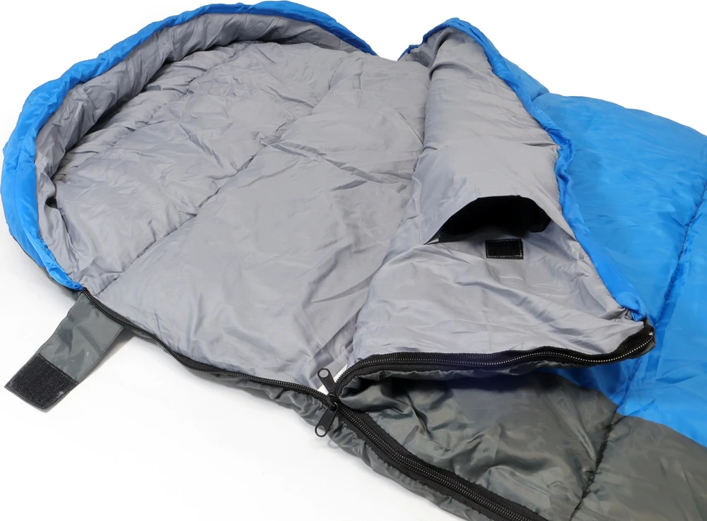 Miegmaišis Origin Outdoors Summer Rectangular, mėlynas-pilkas