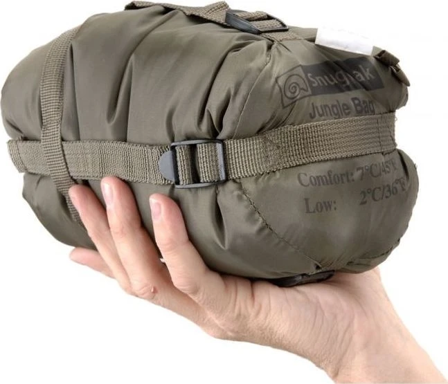 Miegmaišis Snugpak Jungle Bag, kairiarankiams, alyvuogių sp.