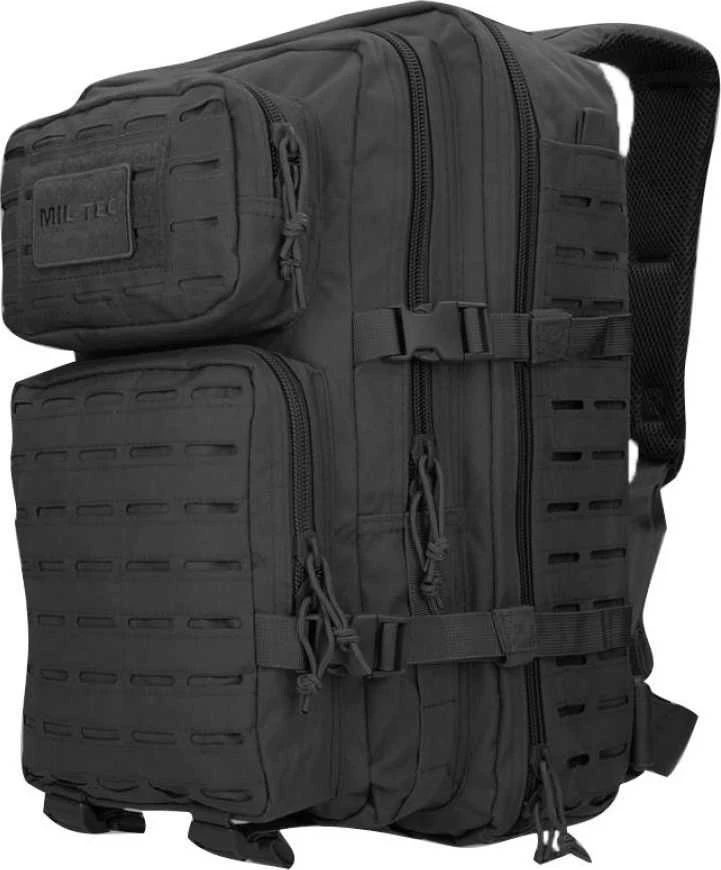 Mil-Tec US Juodas LASER CUT ASAULT BACKPACK LG