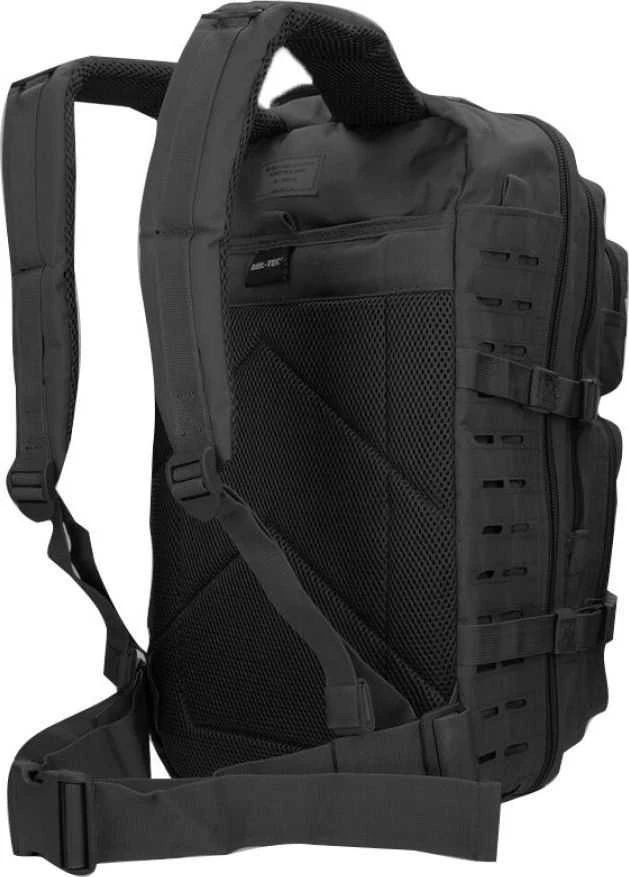 Mil-Tec US Juodas LASER CUT ASAULT BACKPACK LG