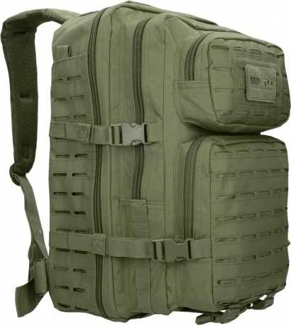 Kuprinė Mil-tec Assault lazerinis Cut LG, žalios spalvos, 36L