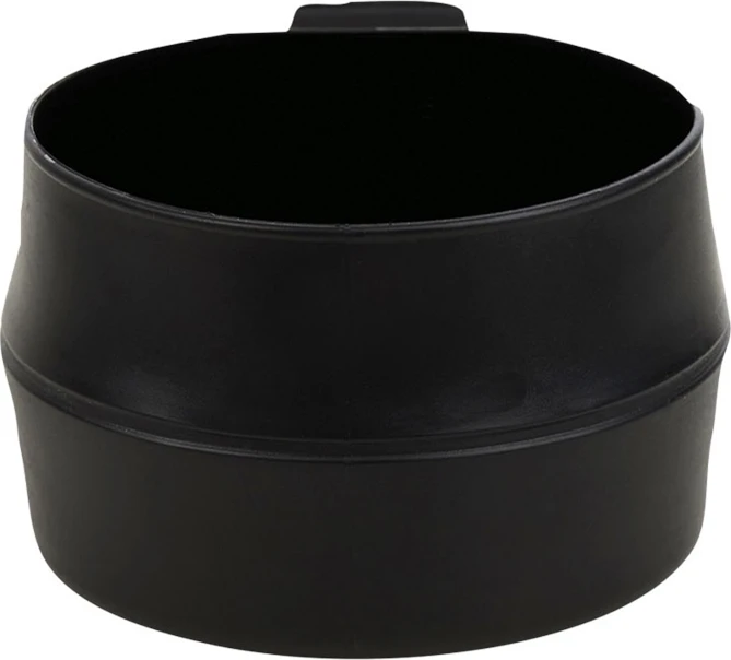 Mil-Tec Juodas FOLD-A-CUP® SULANKIAMAS TAURĖLIS 600 ML