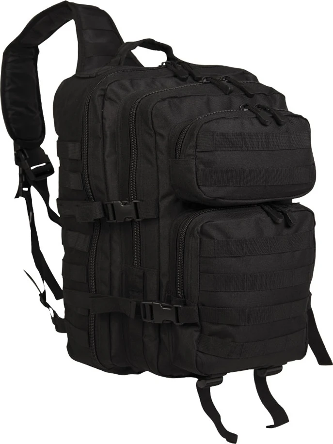 Mil-Tec Juodas ONE STRAP ASAULT PACK DIDELIS