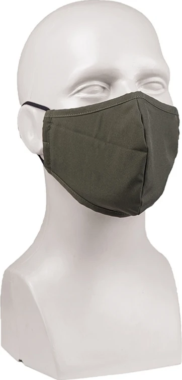 Mil-Tec Burnos ir nosies kaukė, platus modelis, PES/EL