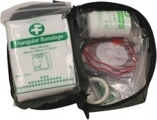 Vaistinėlė Mil-tec First Aid maža (žalia)