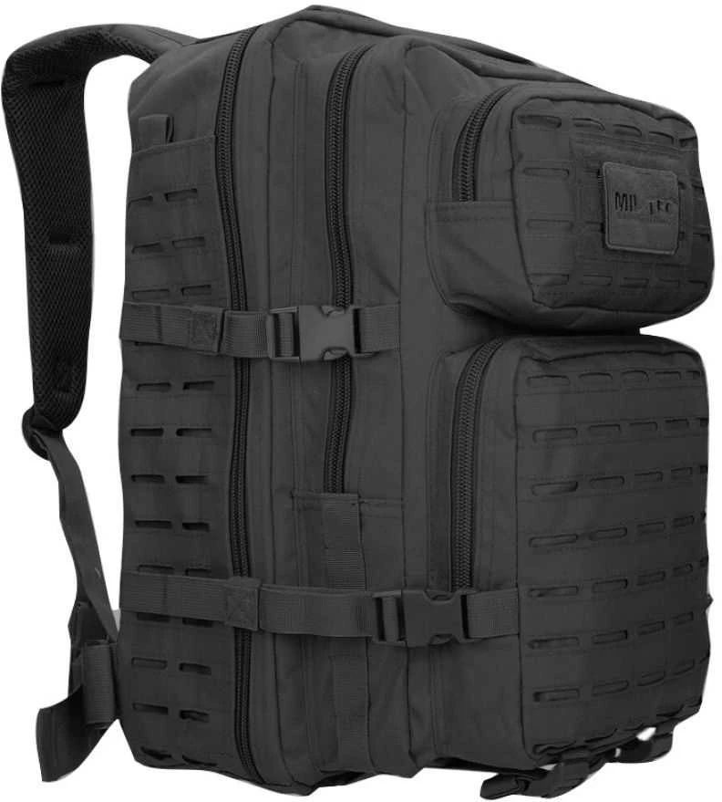 Mil-Tec US Juodas LASER CUT ASAULT BACKPACK LG