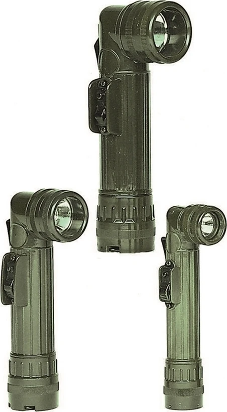Mil-Tec Kariškas žibintuvėlis, 2D, žalios spalvos