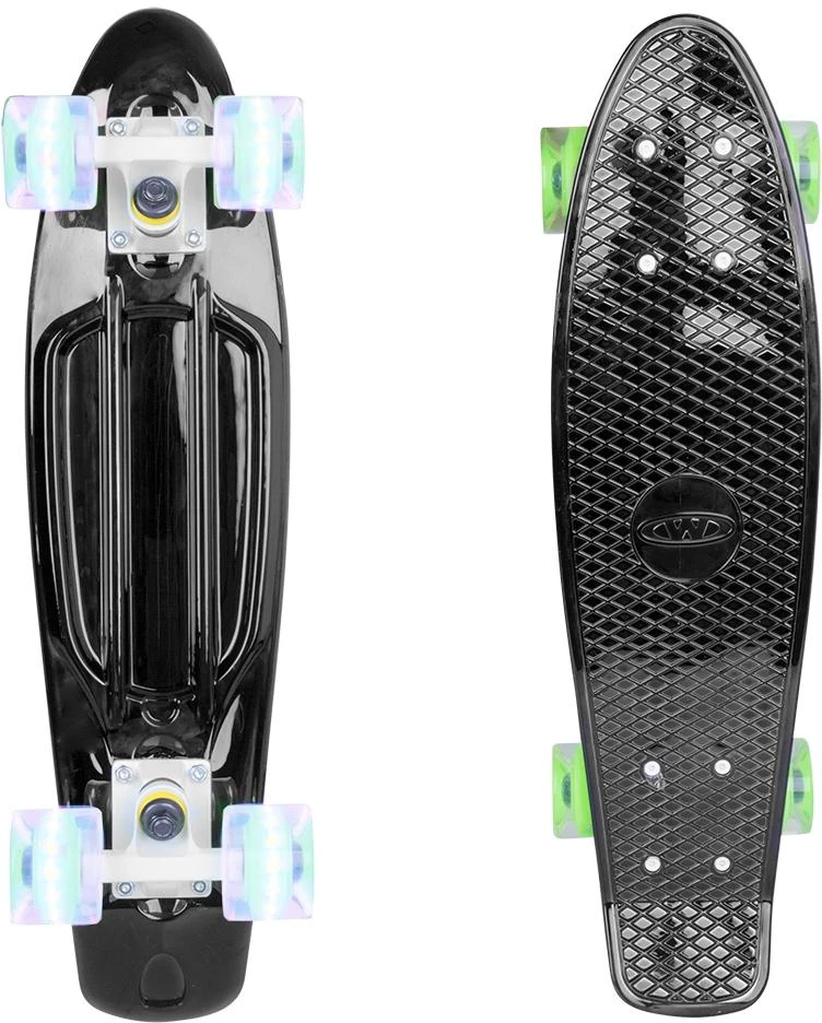 Mini riedlentė su šviečiančiais ratukais Worker Mirra 200 22" ABEC11