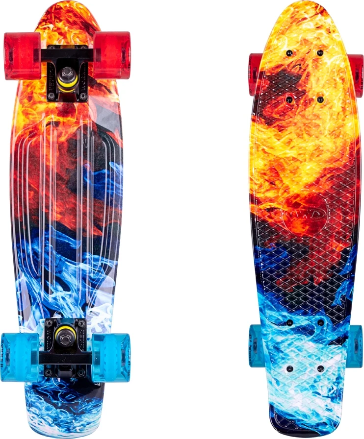 Mini riedlentė WORKER Colory 22ʺ Acid Rainbow