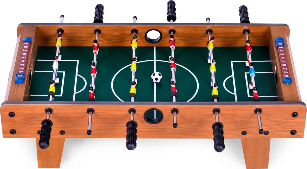 Mini stalo futbolas 70×35 cm medinis stalo futbolas, ECOTOYS