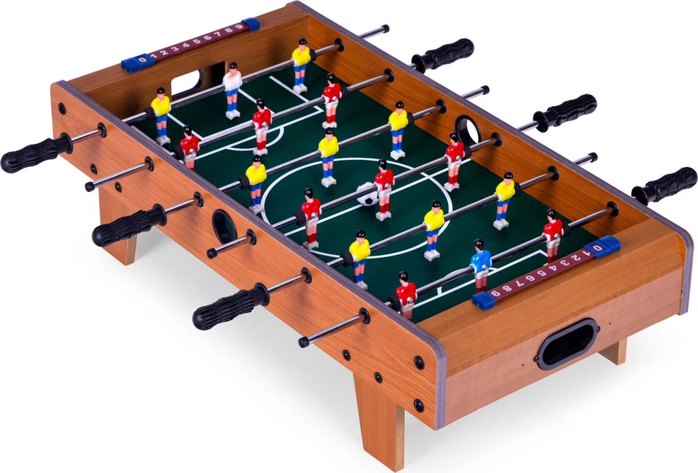 Mini stalo futbolas 70×35 cm medinis stalo futbolas, ECOTOYS