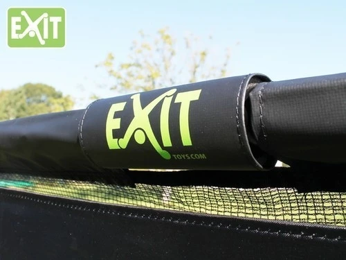 Mobilūs futbolo vartai su atmušimo sienelė Exit Coppa 220x170x80cm